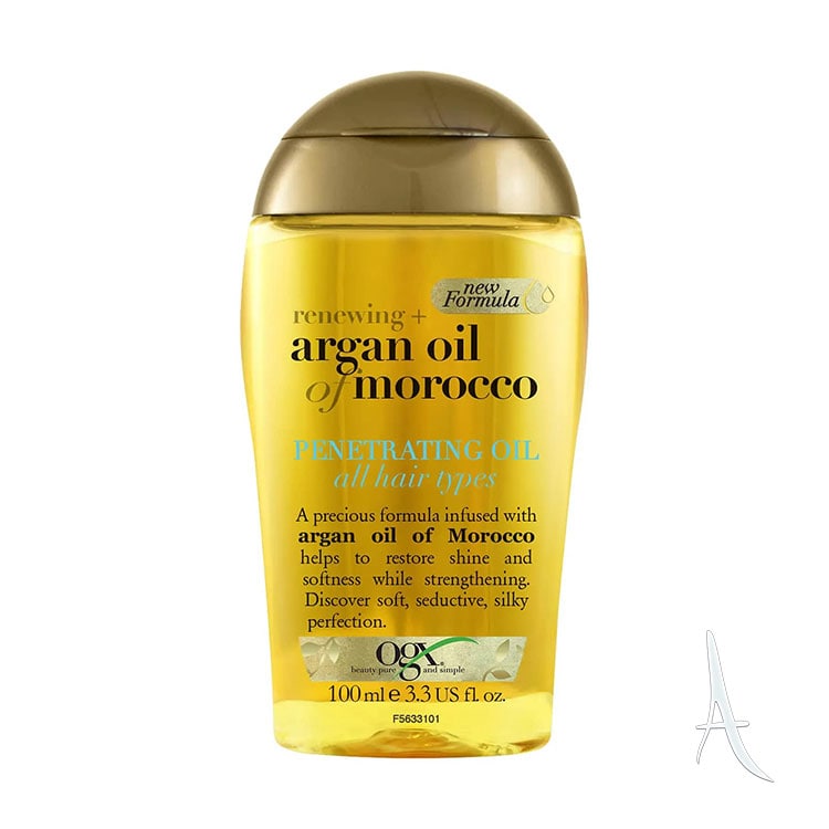 روغن مو او جی ایکس حاوی روغن آرگان مراکشی مخصوص انواع مو